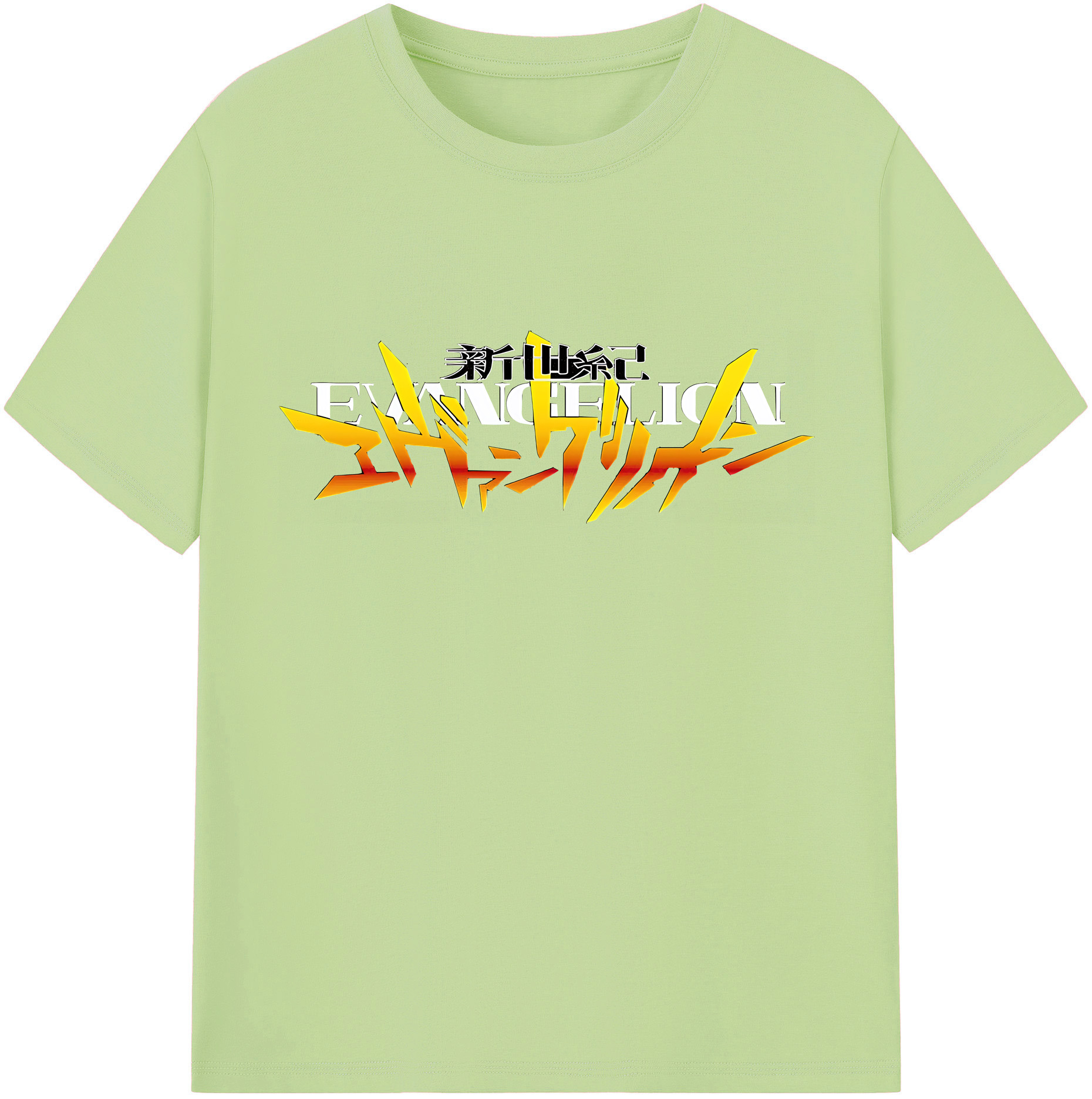 （画像用） EVA 新世紀エヴァンゲリオン 綿100％半袖Tシャツ（フロントプリント）